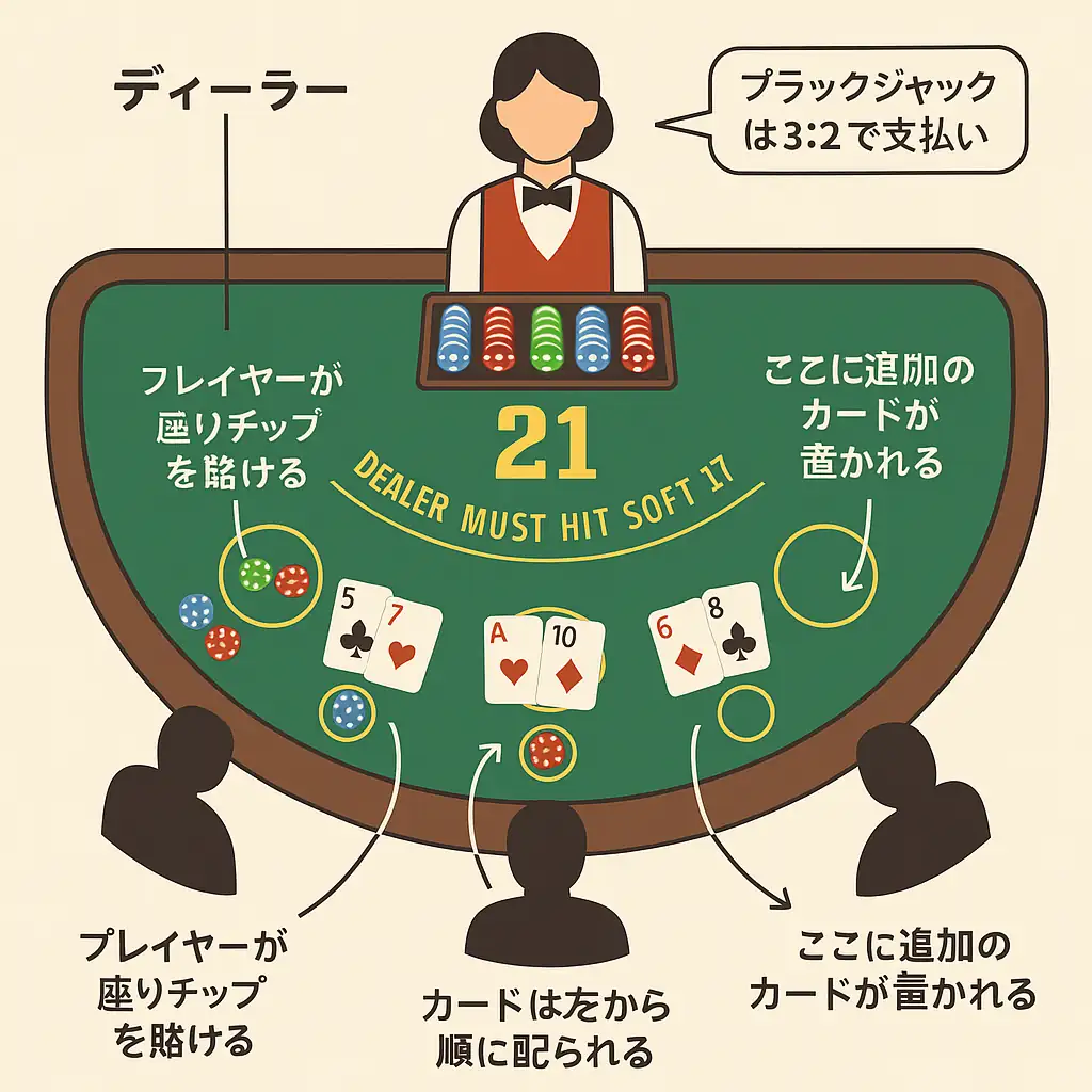 日本合法オンラインブラックジャックカジノ